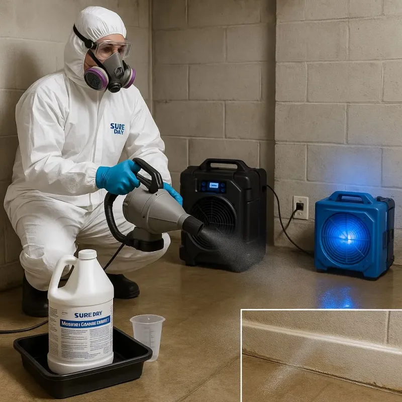 Sanitization and Odor Removal process in Salem, MA